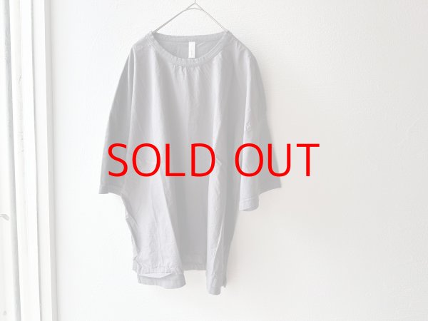 画像9: prit 30/1ハイゲージ天竺 × 80/1 タイプライター 切替5分袖Tシャツ (9)