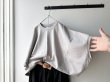画像7: NATURAL LAUNDRY ライト度詰め天竺 ワイドドルマンT (7)