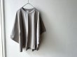 画像2: NATURAL LAUNDRY ライト度詰め天竺 ワイドドルマンT (2)