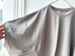 画像3: NATURAL LAUNDRY ライト度詰め天竺 ワイドドルマンT (3)