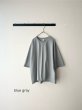 画像8: 【新色入荷】harmonie-Organic Cotton- 天竺 6ステッチ ドロップショルダー ハーフスリーブT 【クリックポスト発送可】 (8)