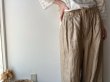 画像3: Veritecoeur リネンタックパンツ (3)