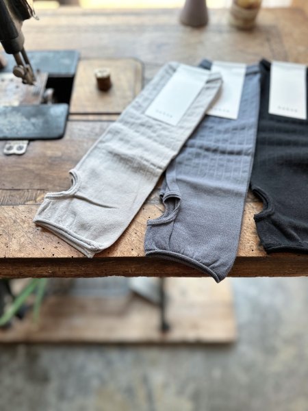 画像2: hakne シルクアームカバー 【2双までクリックポスト可】 (2)