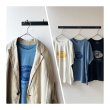 画像1: NATURAL LAUNDRY 硫化染め天竺 ドルマンリブTシャツ (1)