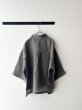 画像7: prit 160/1 ラミー 7分ビッグスリーブレギュラーカラーシャツ (7)
