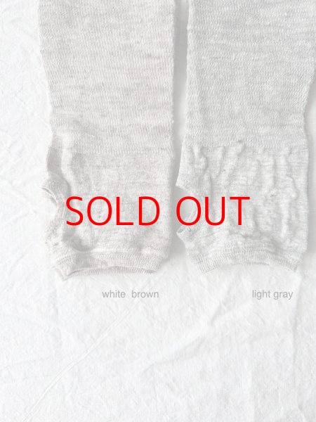 画像12: NISHIGUCHI KUTSUSHITA リネンアームカバー【2双までクリックポスト可】 (12)