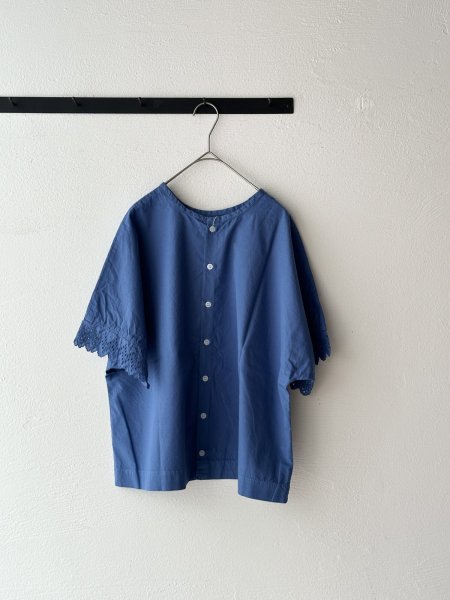 画像5: grin 染めブロード 2wayレースプルオーバー  [クリックポストで発送可] (5)