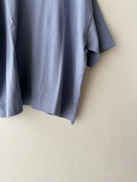 画像7: grin オーガニックエーゲ海 ポンチョ5分袖Tee (7)