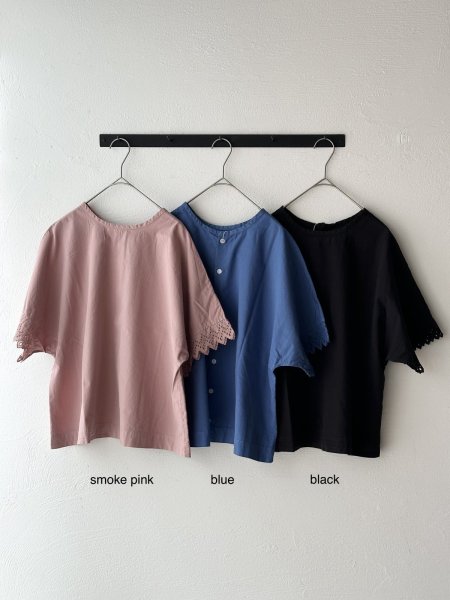 画像11: grin 染めブロード 2wayレースプルオーバー  [クリックポストで発送可] (11)