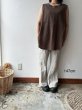 画像7: prit 40/1 クレープロッキーバル ラウンドヘムノースリーブ (7)