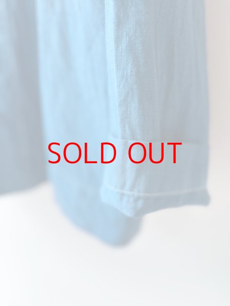 画像9: Luminaes 藍染リネンロングジャケット (9)