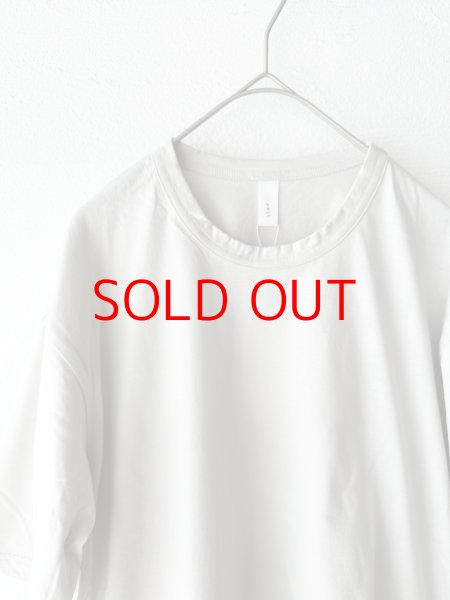 画像9: prit 70/2コンパクト天竺 クルーネックTシャツ 【クリックポスト（185円）発送可能】 (9)