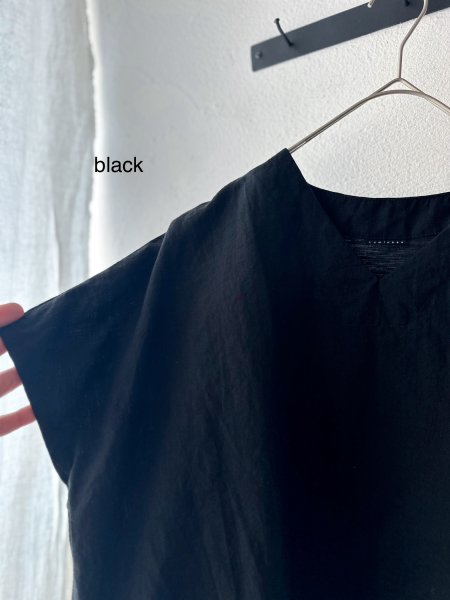 画像15: Luminaes 60コルトレイクリネン ポンチョプルオーバー (15)