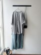 画像2: prit 80/1ローン ５分袖バンドカラーラウンドヘムワイドシャツ (2)