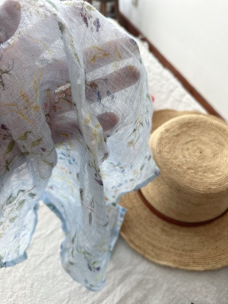 画像7: Lino e Lina リネンのハンカチ【3枚までクリックポスト可】 (7)