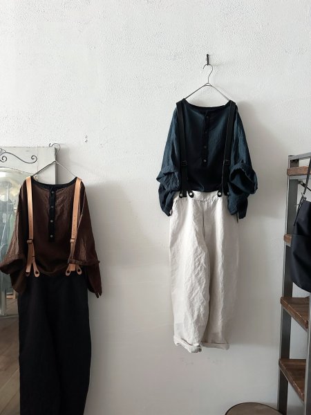 画像1: Vlas Blomme L/C Buff テーパードパンツ (unisex) (1)
