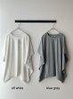 画像2: harmonie -Organic Cotton- 天竺 切り替え ビッグ プルオーバー【クリックポスト発送可】 (2)