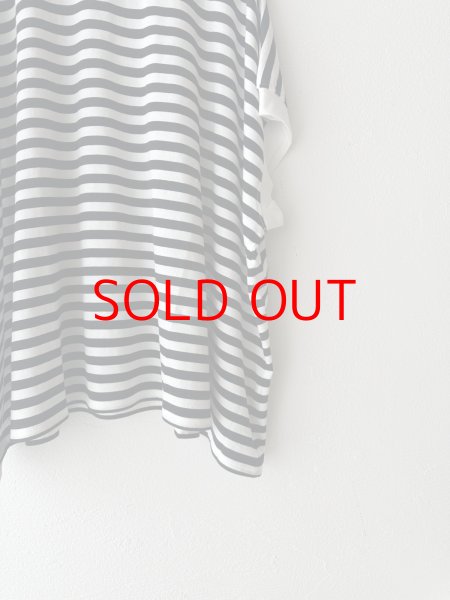 画像4: nouvelles du paradis トロワ天竺フレンチワイドボーダーTシャツ (4)