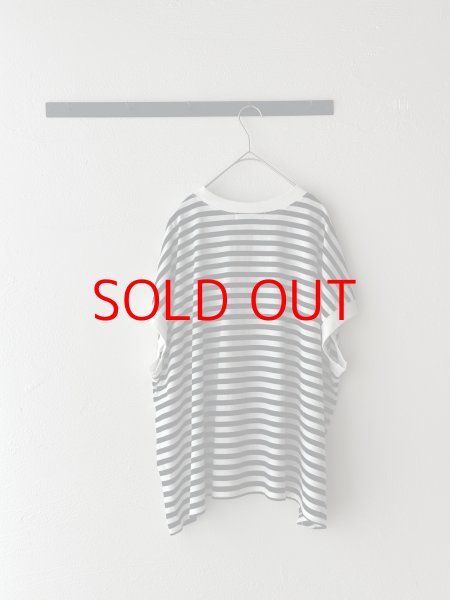 画像5: nouvelles du paradis トロワ天竺フレンチワイドボーダーTシャツ (5)