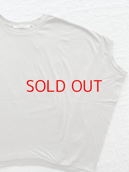 画像11: harmonie -Organic Cotton- 天竺 切り替え ビッグ プルオーバー【クリックポスト発送可】 (11)