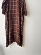 画像3: Vlas Blomme Linen Gauze Check ドレス (3)