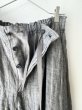 画像3: Vlas Blomme 40/1 Linen Stripe カーブパンツ (3)