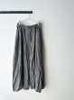 画像1: Vlas Blomme 40/1 Linen Stripe カーブパンツ (1)