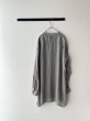 画像7: 【n.VB】120/1 Ramie Twill LONG SHIRT (7)