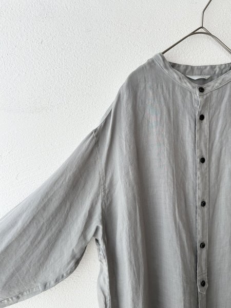 画像8: 【n.VB】120/1 Ramie Twill LONG SHIRT (8)