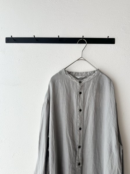 画像7: 【n.VB】120/1 Ramie Twill LONG SHIRT (7)