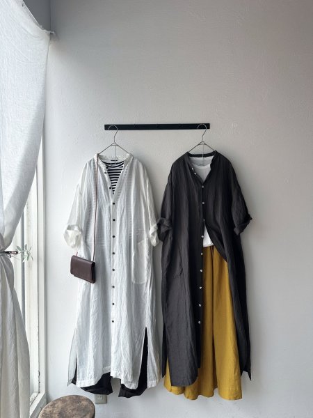 画像9: 【再入荷】Veritecoeu 強撚天竺タンクトップ 【クリックポスト（185円）発送可能】 (9)