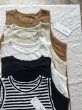 画像1: 【再入荷】Veritecoeu 強撚天竺タンクトップ 【クリックポスト（185円）発送可能】 (1)