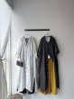 画像5: Luminaes 手染めリネン ７分袖ワイドシャツワンピース (5)