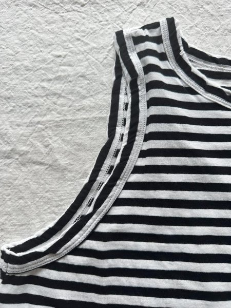 画像3: 【再入荷】Veritecoeu 強撚天竺タンクトップ 【クリックポスト（185円）発送可能】 (3)