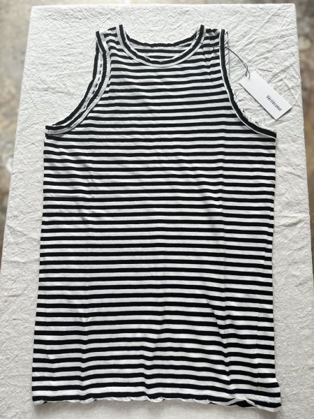 画像2: 【再入荷】Veritecoeu 強撚天竺タンクトップ 【クリックポスト（185円）発送可能】 (2)