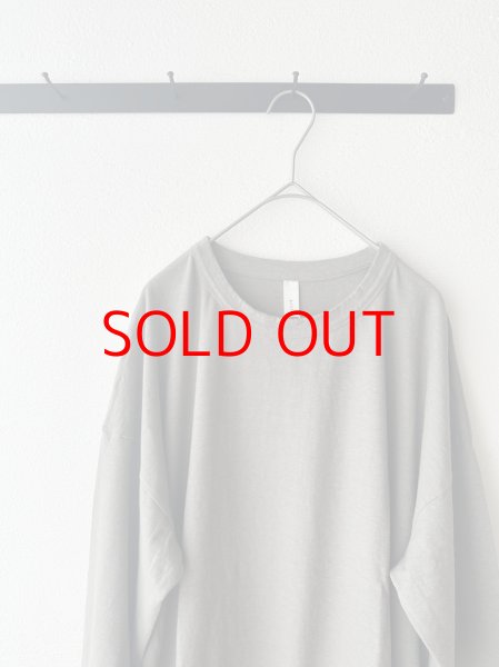 画像6: *sale30%off* prit リサイクルムラ糸天竺 クルーネックワイドプルオーバー【クリックポスト可】 (6)