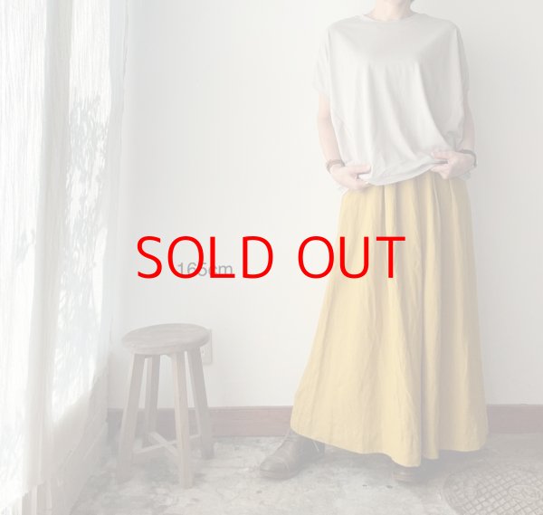 画像2: harmonie -Organic Cotton- 天竺 切り替え ビッグ プルオーバー【クリックポスト発送可】 (2)