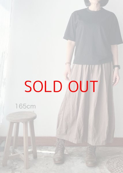 画像3: prit 70/2コンパクト天竺 クルーネックTシャツ 【クリックポスト（185円）発送可能】 (3)