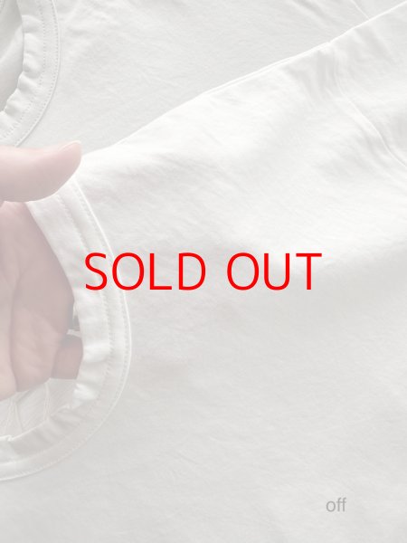 画像5: prit 70/2コンパクト天竺 クルーネックTシャツ 【クリックポスト（185円）発送可能】 (5)