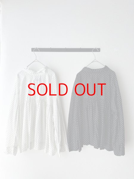 画像8: Véritécoeur ドットタイカラーブラウス (8)