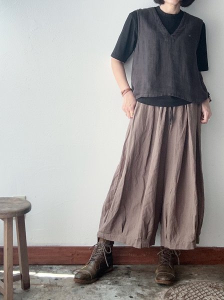 画像4: prit 70/2コンパクト天竺 クルーネックTシャツ (4)