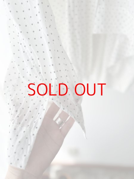 画像5: Véritécoeur ドットタイカラーブラウス (5)