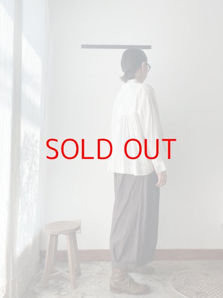 画像9: Véritécoeur ドットタイカラーブラウス (9)