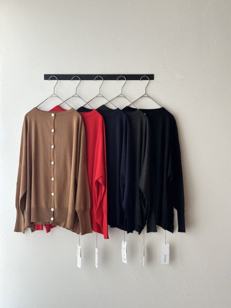 画像1: Véritécoeur 5COLOR 2way カーディガン (1)