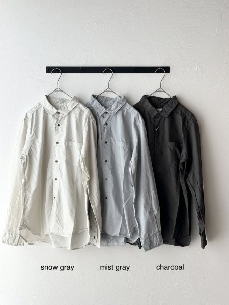 画像6: prit 80/1  タイプライター レギュラーカラーシャツ (6)