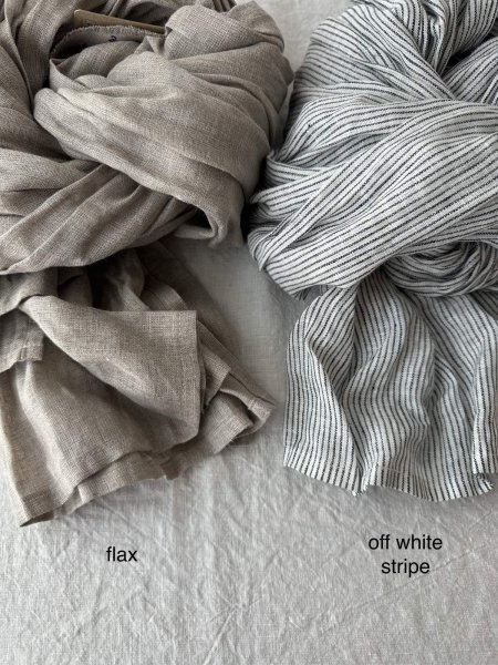 画像11: Vlas Blomme Linen Voile ワイドストール (11)