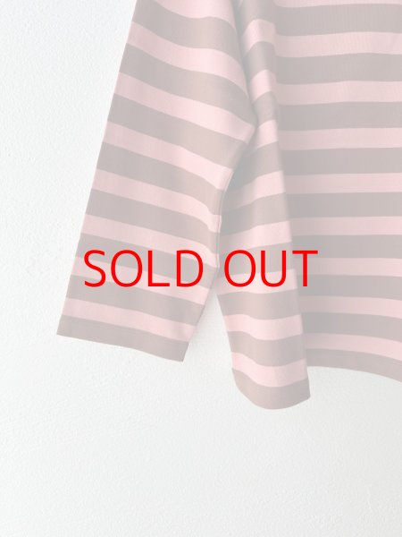 画像8: *sale30%off* nouvelles du paradis ヴァン天竺ボーダー　8分袖プルオーバー (8)