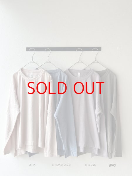 画像4: *sale30%off* prit リサイクルムラ糸天竺 クルーネックワイドプルオーバー【クリックポスト可】 (4)