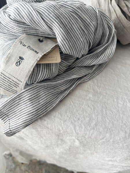 画像2: Vlas Blomme Linen Voile ワイドストール (2)