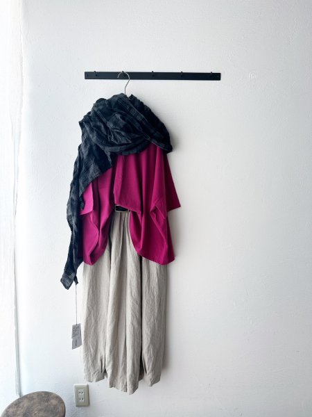 画像3: nouvelles du paradis トロワ天竺 ワイドTシャツ (3)